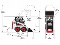 Услуги мини погрузчика bobcat