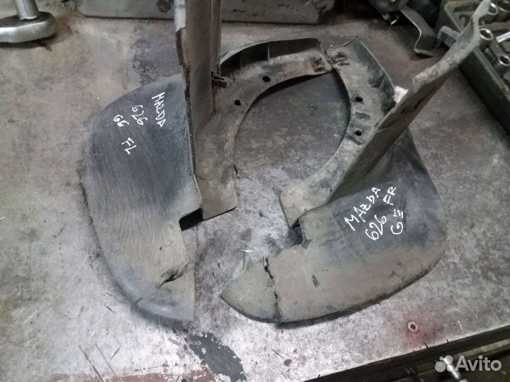 Брызговик передний mazda 626 ge комплект