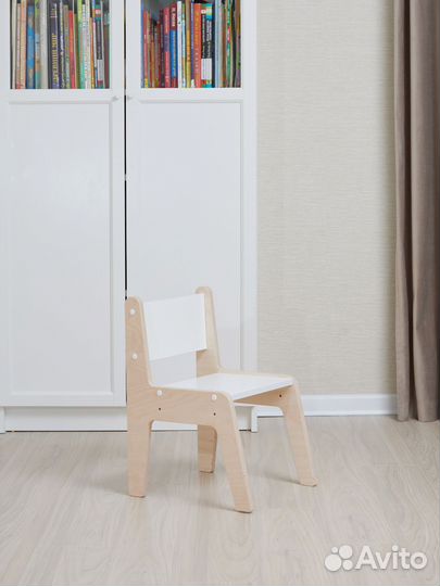 Растущий стол + растущий стул для детей новый