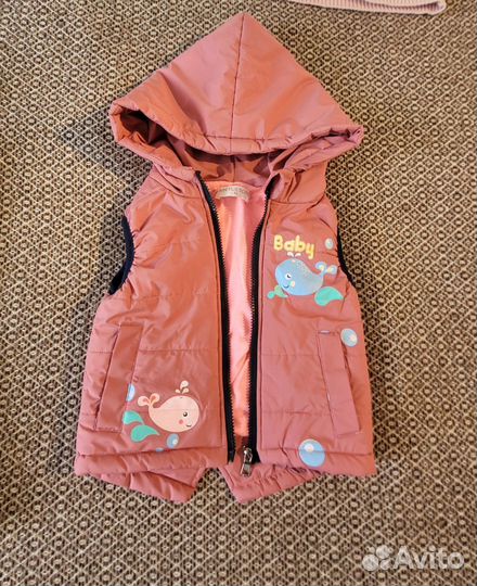 Детская одежда для девочек 80-92 разм