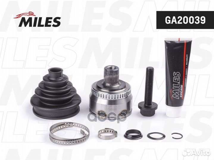 Шрус audi A4 I/A6 II/VW passat V 1.8T-2.8 нар