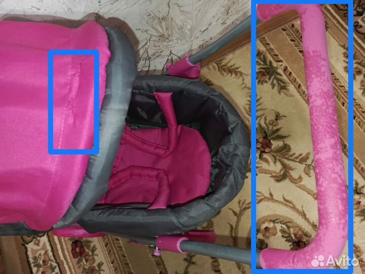 Коляска для кукол люлька