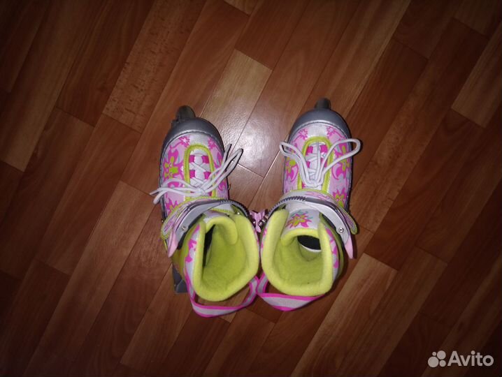 Роликовые коньки детские раздвижные