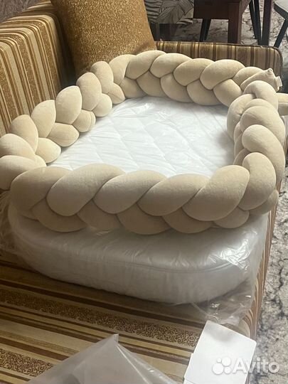 Бортик косичка