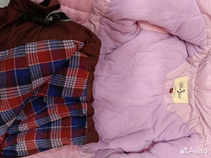 Зимний комбинезон для девочки 98