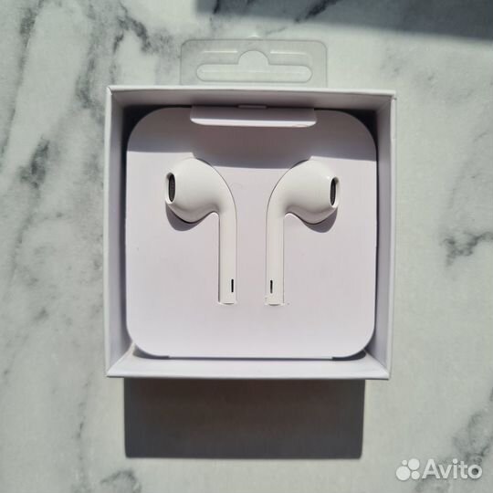 Наушники Earpods lightning Оригинал