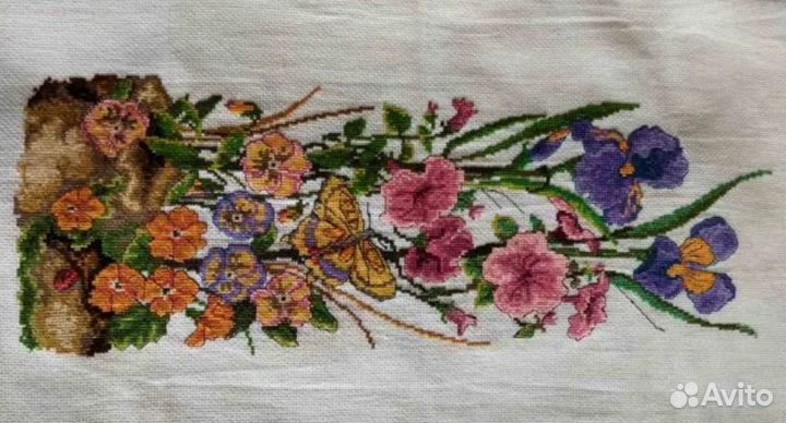Картина вышитая крестом