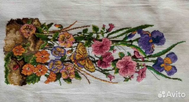 Картина вышитая крестом