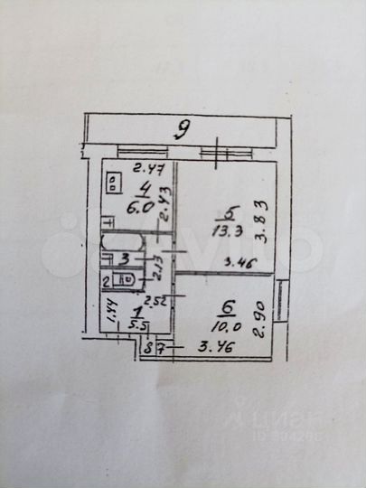 2-к. квартира, 40 м², 14/14 эт.