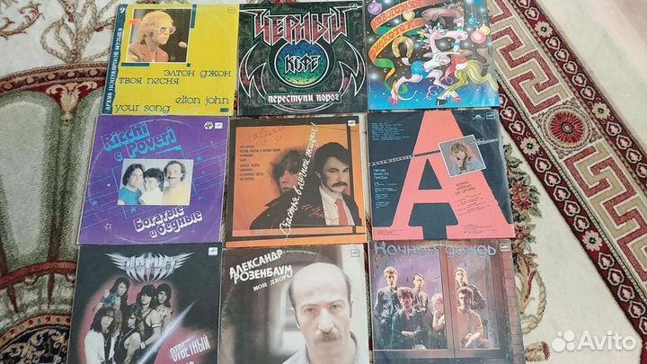 Виниловые пластинки LP