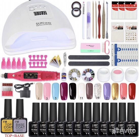 Новый набор для шеллака и наращиваниЯ