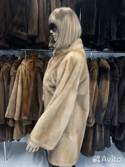 Elena Furs. Премиум шуба из норки 54-56 р