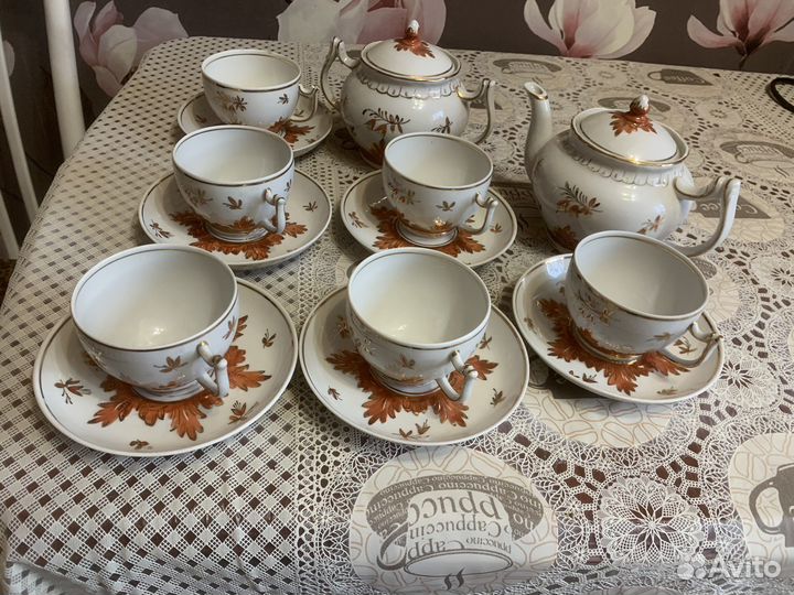 Сервиз чайный Барбарис