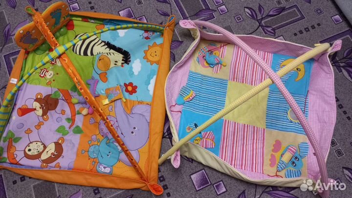 Развивающие коврики 2шт