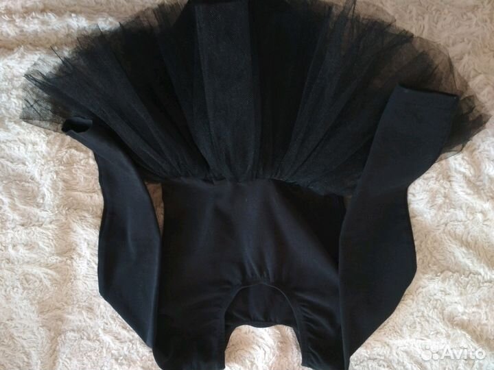 Купальник Балетная пачка и купальник черная