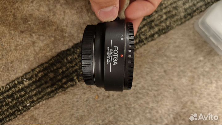 Electronic lens adapter Fotga- EF/EFS/NEX