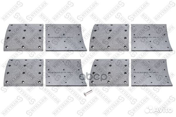 85-01101-SX накладки торм.с заклепк.stdувеличе