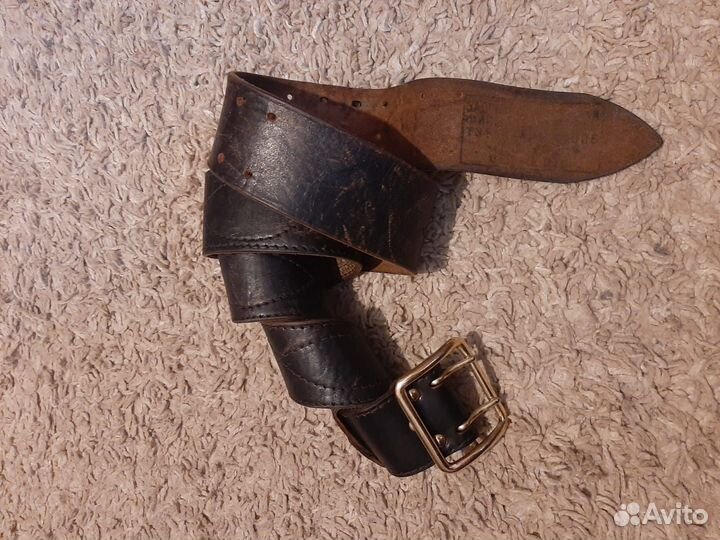 Ремень кожаный офицерский СССР