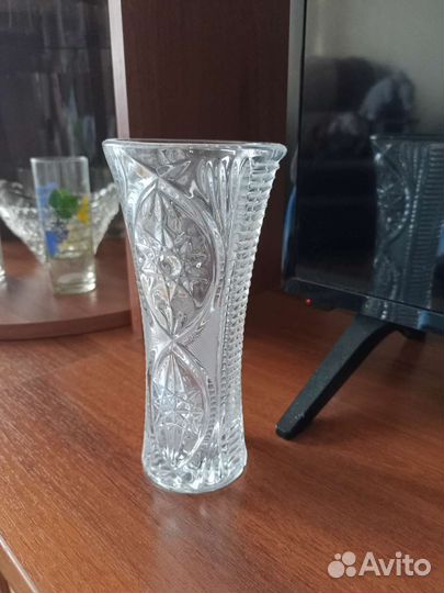 Ваза хрустальная