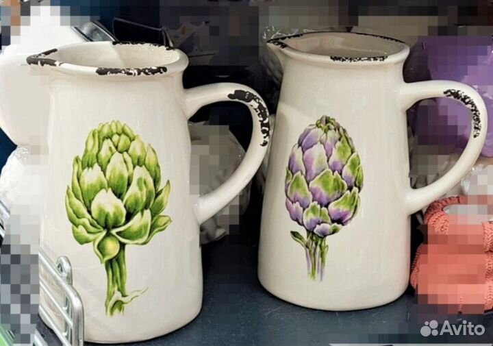 Кувшин керамика в стиле Zara Подушки декоративные