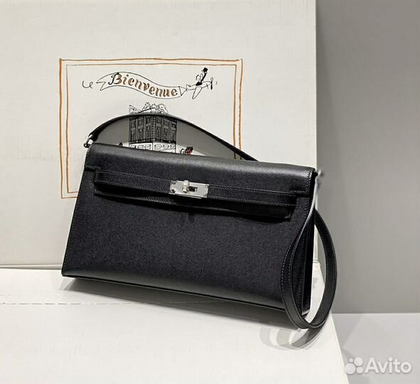 Сумка hermes Kelly elan madame leather