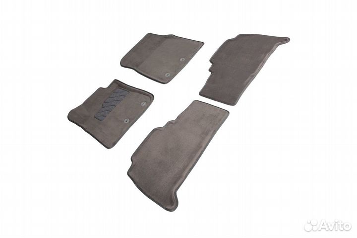 Ковры ворсовые 3D на Toyota Land Cruiser 200