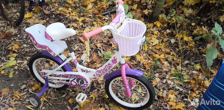 Трехколесный велосипед для девочки