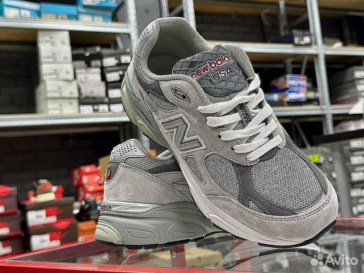 Обувь New Balance 990 V3 Серые Новые С Завода