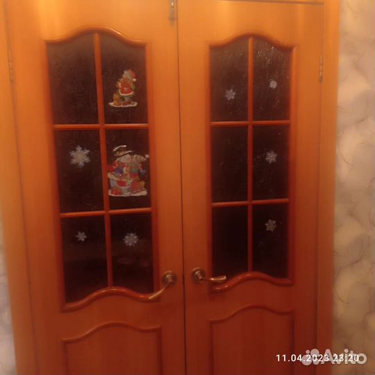 Ширма перегородка деревянная с коробом