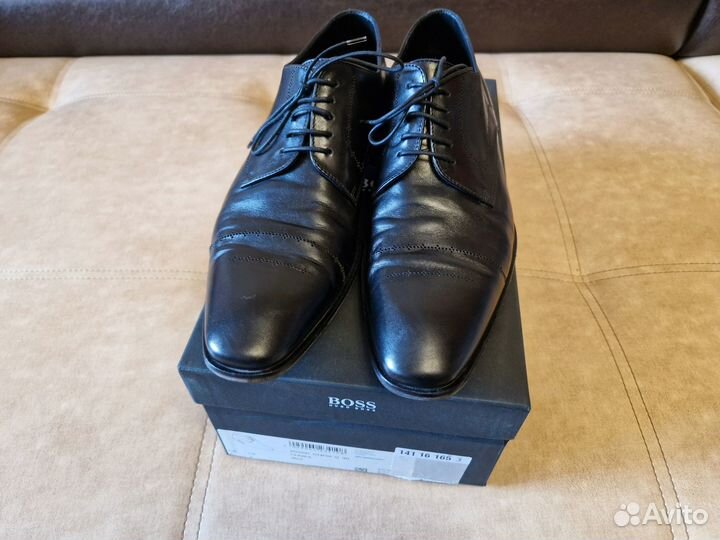 Туфли Hugo Boss кожа оригинал 42 EU/ UK 8