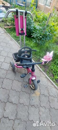 Велосипед с ручкой