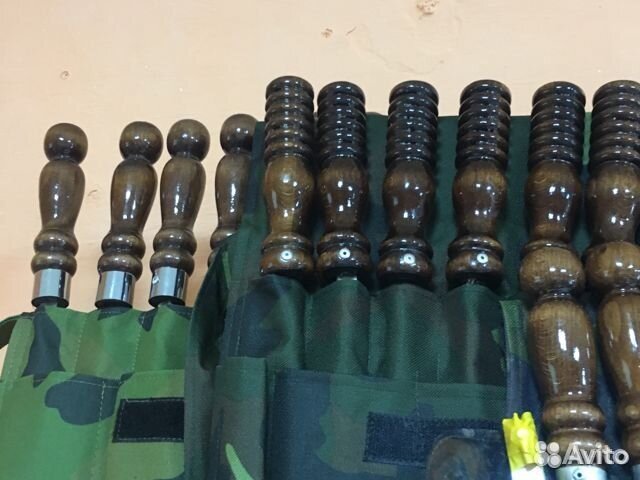 Наборы шампуров в чехлах