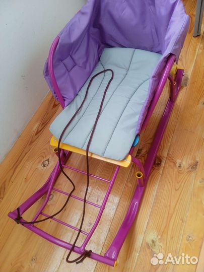 Коляска санки