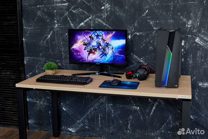Игровой компьютер Intel Core i7-2600 R7 370 4GB