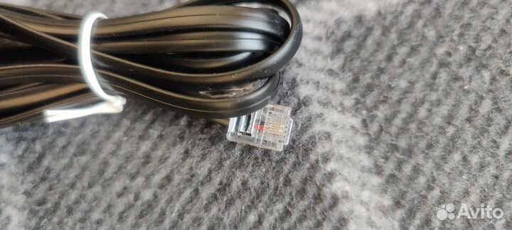 Телефон кабель 2 жилы 1,5 м