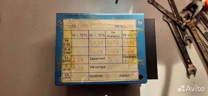 Лабораторный блок питания