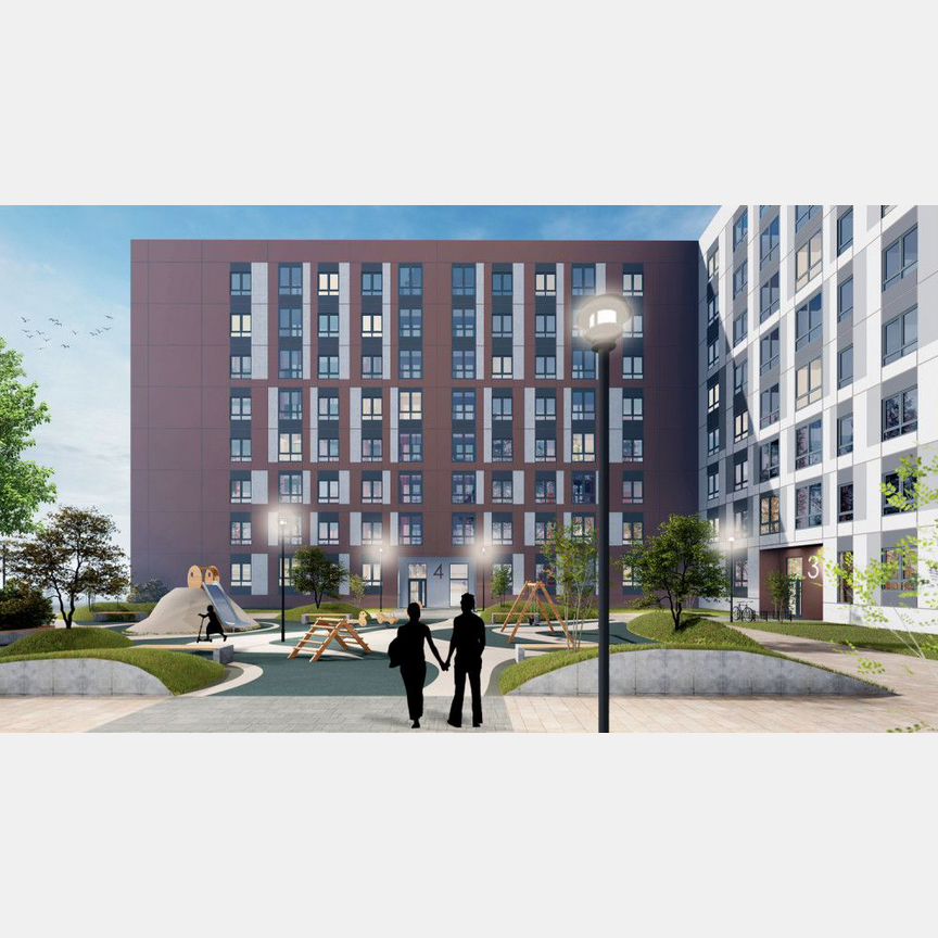 2-к. квартира, 64,8 м², 6/8 эт.