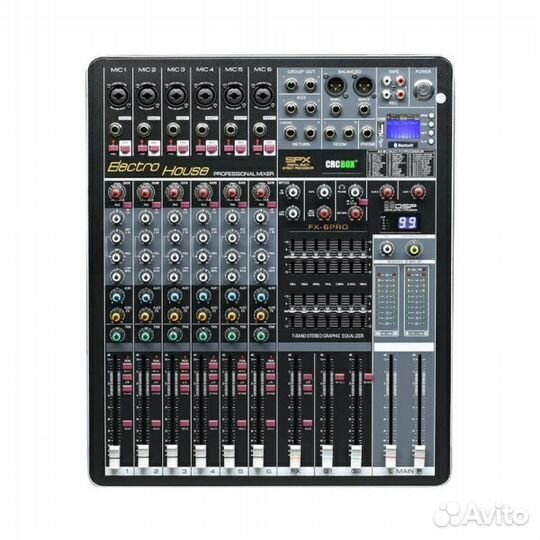 Аналоговый микшер crcbox FX-6 PRO
