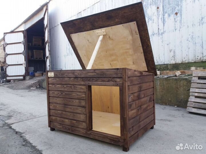 Будка для крупной породы собак 1250х830