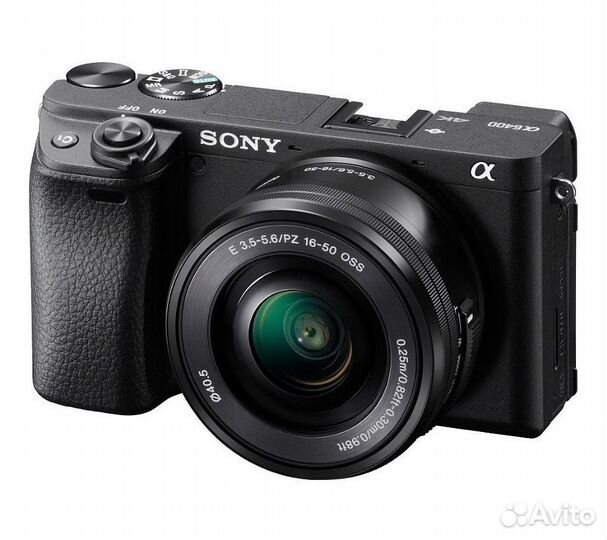 Фотоаппарат Sony Alpha A6400 kit 16-50mm черный