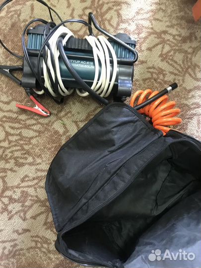 Компрессор 2-х цилиндровый (работает один)