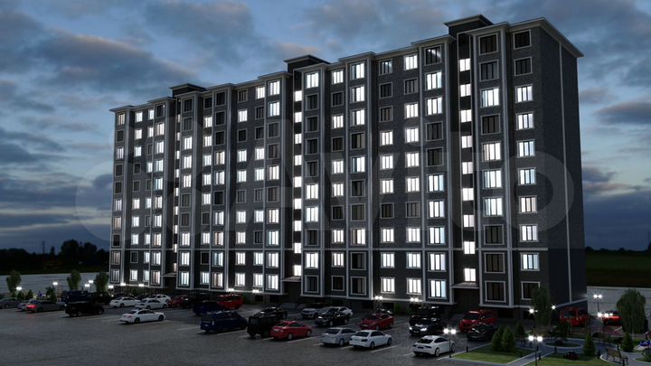 1-к. квартира, 49 м², 8/10 эт.