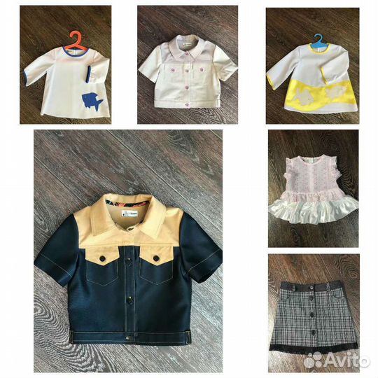 Детская одежда ручной работы новая