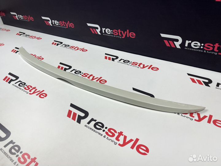 Спойлер На багажник Toyota Allion 260 Белый перл