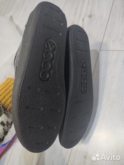 Кеды ecco soft II лаковые 38р