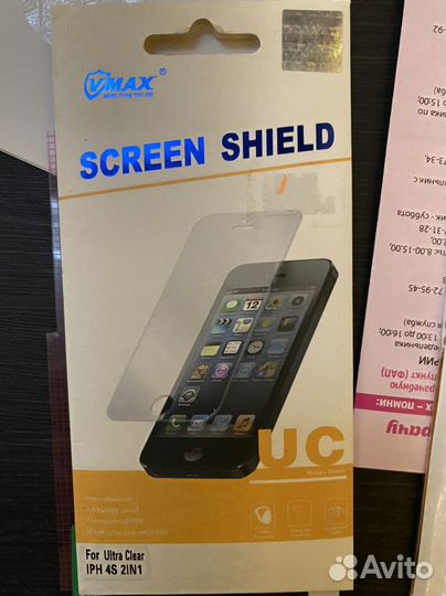 Пленки на iPhone 4S