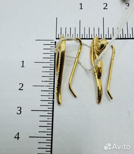 Золотые серьги