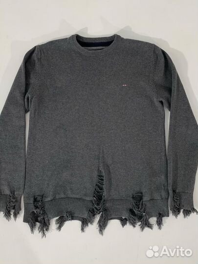 Серый джемпер