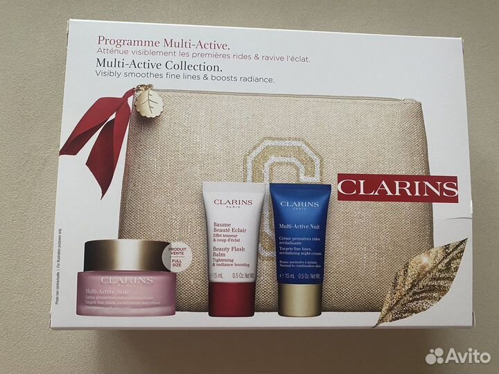 Clarins подарочный набор крем multi-active