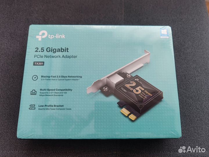 Сетевая карта TP-Link TX201 2.5 Gb новая